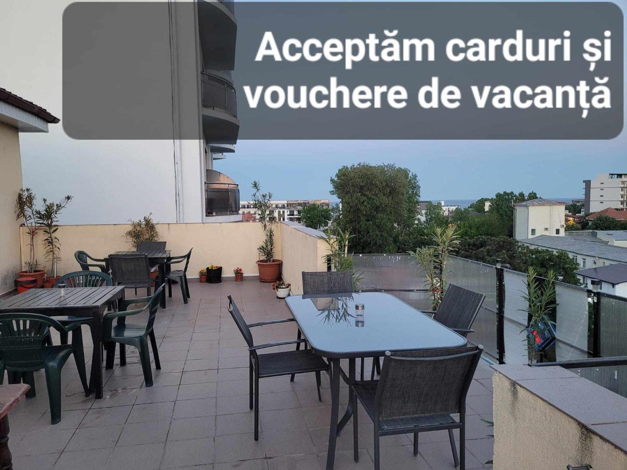 Cazare Eforie Nord, Plaja Acapulco, Garsoniere Four Studios, Bucatarie Comuna, Baie Proprie, Etaj 4, Fara Lift ภายนอก รูปภาพ