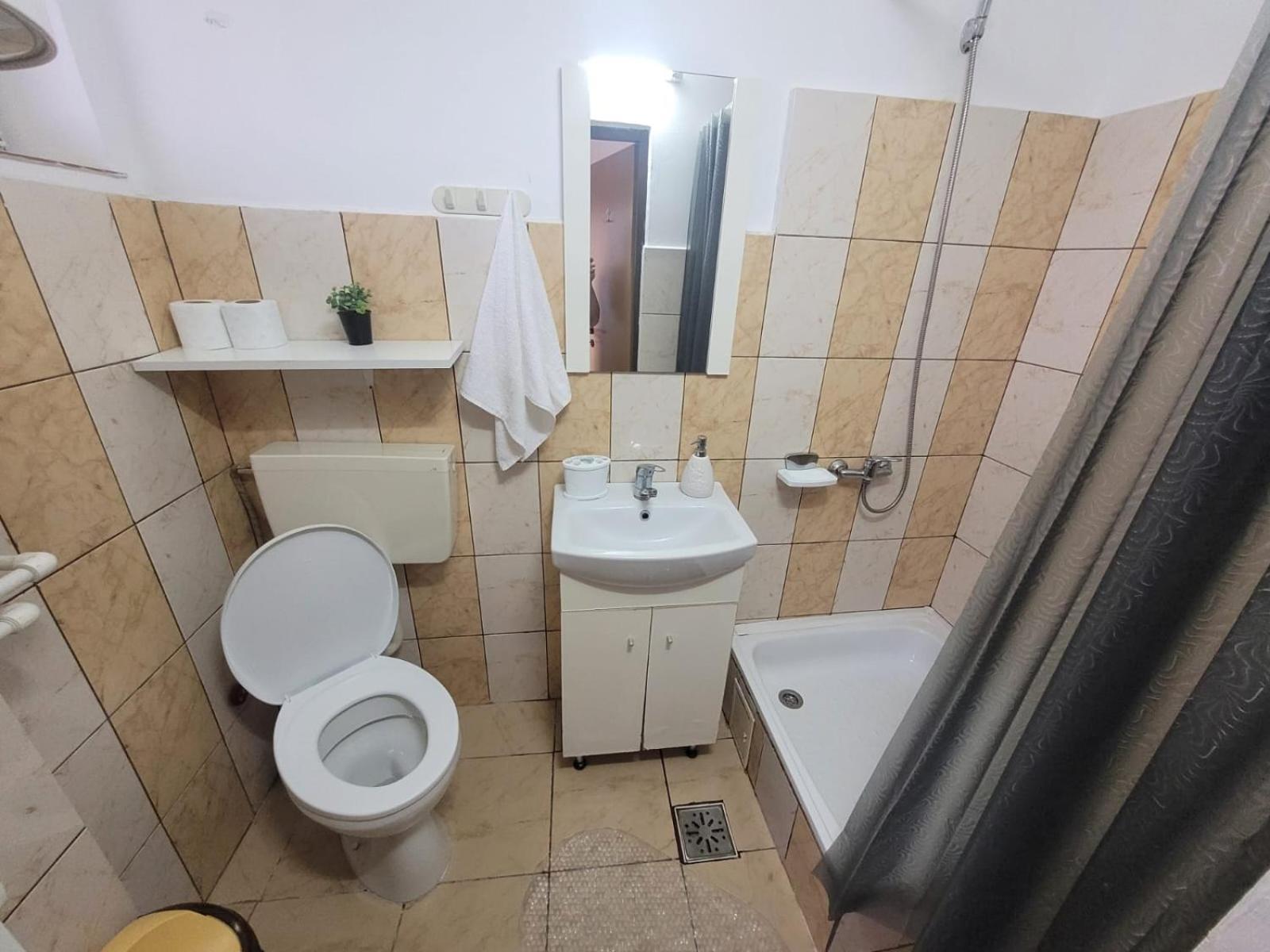 Cazare Eforie Nord, Plaja Acapulco, Garsoniere Four Studios, Bucatarie Comuna, Baie Proprie, Etaj 4, Fara Lift ภายนอก รูปภาพ